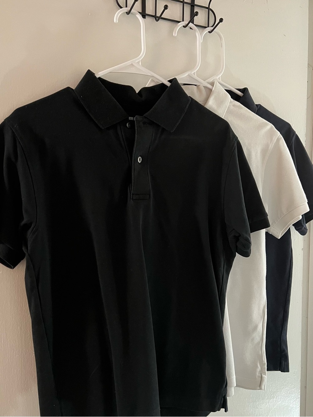 Uniqlo Dry Pique Polo Shirt Men's Short Sleeve Bundle Size S